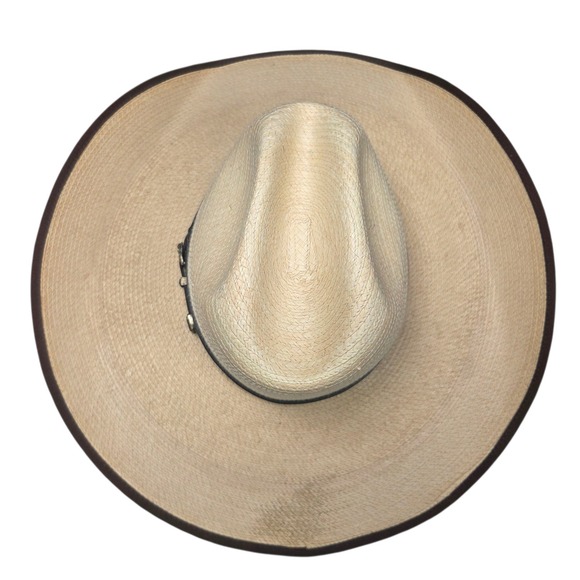 Vintage Larry Mahan's Collection by Milano Cowboy Hat Size 6 7/8" Made in USA - Picture 9 of 16